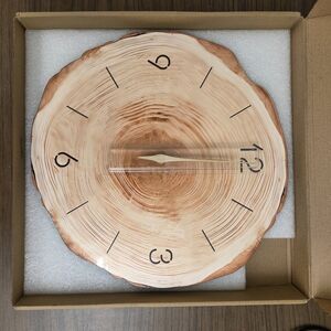 Rustic Brown Wall Clock